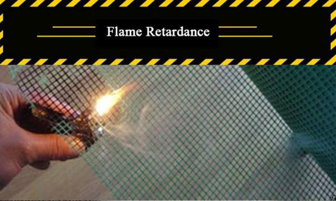 Black color fiberglass screen mesh Flame retardant fireproofing