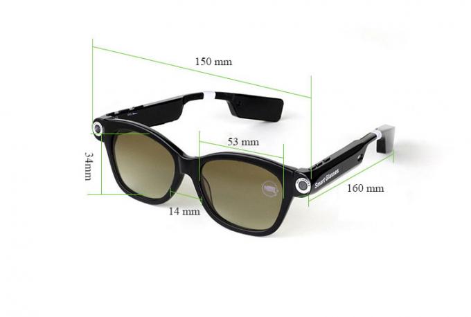 Multifunctiona fashion glasses in camera, bluetooth, MP3, GPS, lighting 1