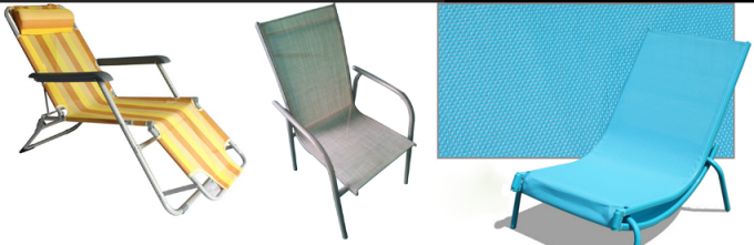 For outdoor chair furniture used fabric, PVC mesh fabric / PVC coated mesh fabric waterproof and  Anti UV