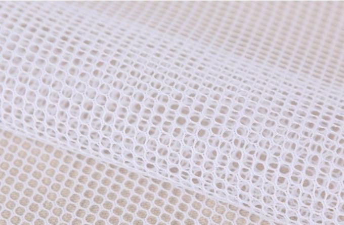 100% Polyester dyeing hexagonal mesh cloth 80g 1