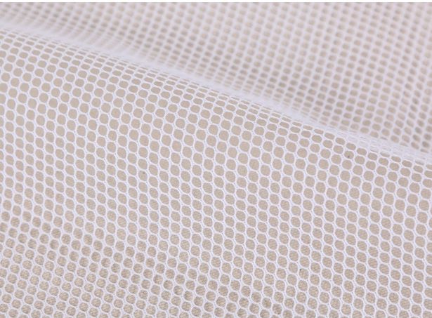 100% Polyester dyeing hexagonal mesh cloth 80g 2