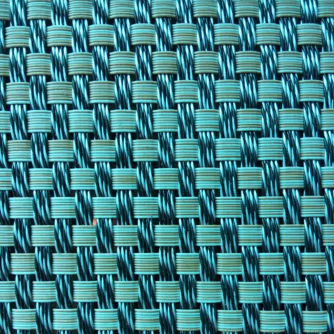 Textilene® Outdoor Solar PVC Coated Poly UV Fabric 8X8 woven mesh fabric 0