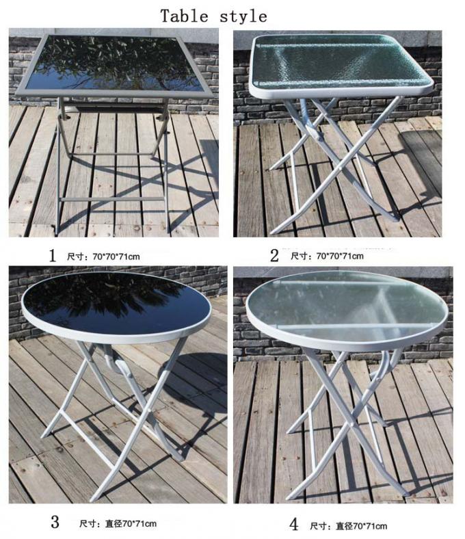outside Garden Furniture Table and Chairs Set Folding style