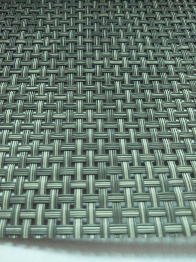 Textilene 4x4 line Outdoor Patio Furniture mesh Fabric in gray white