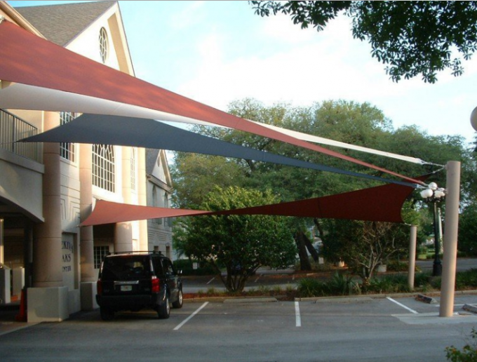 supply Anti-UV Solar Screens & Sun Screen Fabric: Patio Sun Shade Sails 4