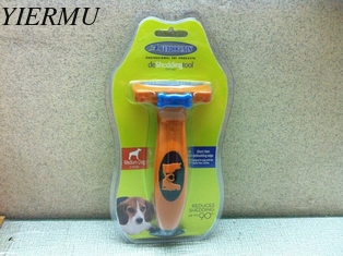 China 2.65'' comb short hair new deshedding tool edge for Medium dog pet tool supplier