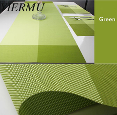 China easy clearn waterproof PVC mesh fabric cloth for outdoor furniture or table mat supplier
