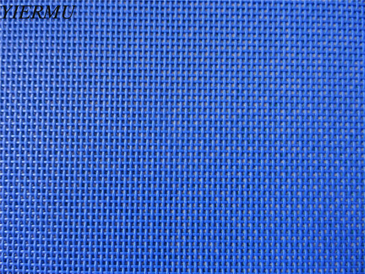 Supply wire1*1 blue Textilene fabric for outdoor furniture or pool fence material