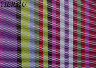 China colorful 2X1 woven PVC coated mesh fabric outdoor patio furniture textilene mesh fabrics supplier