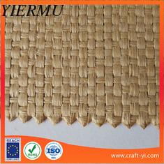 China natural raffia straw cloth weave cloth made of raffia fiber for hat supplier