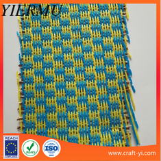 China PP Woven fabric in straw wreath made with fabric squares supplier