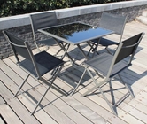 China outside Garden Furniture Table and Chairs Set  Folding style company