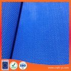 China Blue 1X1 Weave High Strength 450 g Textilene fabric Suppliers PVC coated mesh fabrics factory