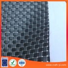 China black clean 8X8 Textilene mesh weave fabric for outdoor furniture chair company