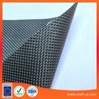 Black color Textilene mesh fabric 2X2 weave PVC coated fabrics for outdoor