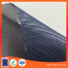 China Textilene mesh PVC Coated Polyester fabric dark blue color 1x1 weave Textilene factory