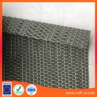 China textilene fabric in thick PVC coated wire 1*1 woven for door mat or foot pad factory