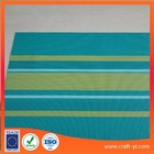 Color bar Textilene mesh Fabric 2X1 woven strip-type color for leisure chair or beach chair