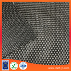 black color 2X1 weave style outdoor Anti-UV sun chair fabric in Textilene mesh fabric