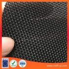 black color 2X1 Textilene mesh fabric for outdoor garden chair or table in PVC coated