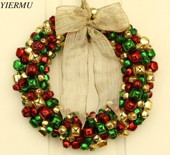 jingle bell wreath hanger