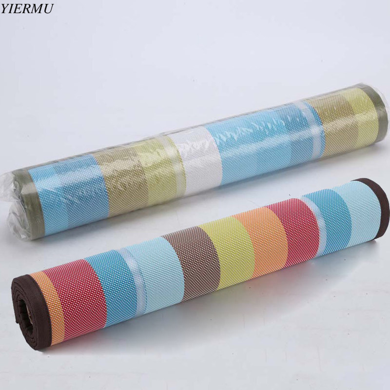 floor mats in PVC textilene fabric easy clean