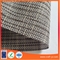 Outdoor Mesh Fabric For Furniture in white black mix color 1x1 weave supplier