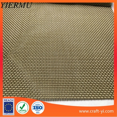 China Golden color Outdoor mesh Fabrics Patio Furniture Sling Fabric by the Yard factory