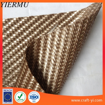 matted woven bag
