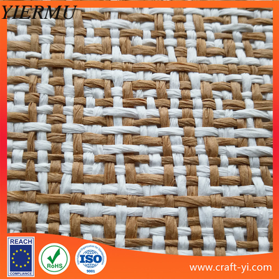 Textile in paper wire woven fabric in natural material supplier and manufactor