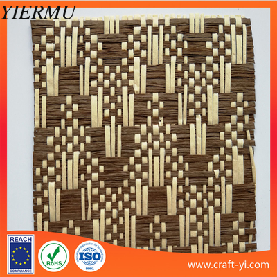 woven paper mesh fabrics natural straw woving cloth textile supplier and manufactor