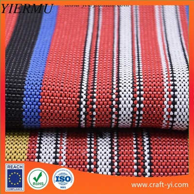 Eco-friend PP different colors Polypropylene woven fabrics for carpet and outdoor pouf