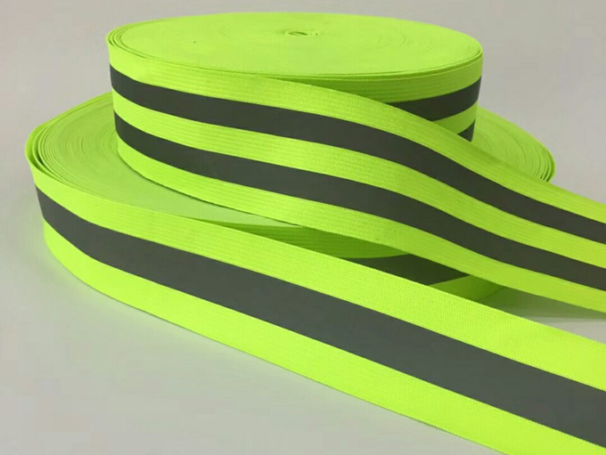 reflective band safety warning tape reflective strip polyester material 0