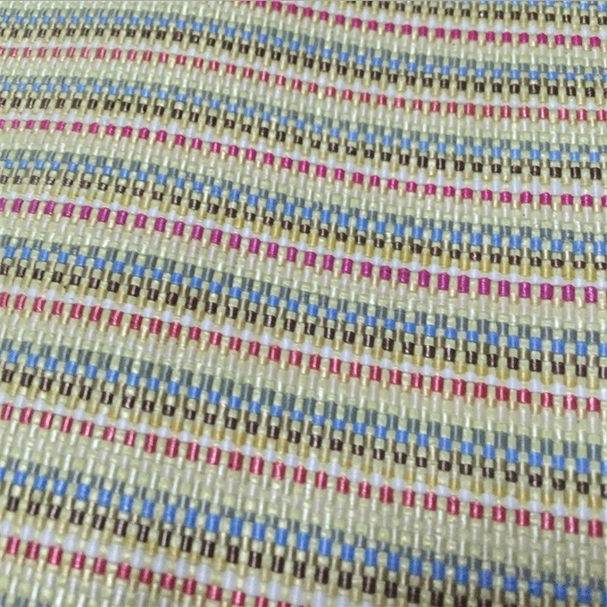 PP Raffia woven fabric Lafite grass woven material in colorful 1