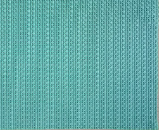 4X4 PVC outdoor Anti-UV mesh fabric in light blue color 0