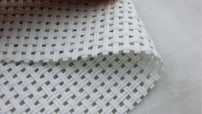 White Textilene® is PVC coated polyester mesh fabrics