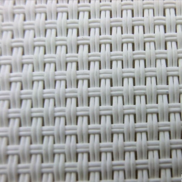 white color outdoor patio furniture mesh fabric 2X2 woven style 0
