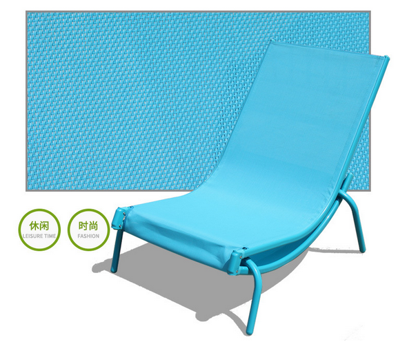 Supply Rattan Color Textilene Fabric In Pvc Coated Mesh Fabric Cloth For Outdoor Furniture Chair Etc.. 1