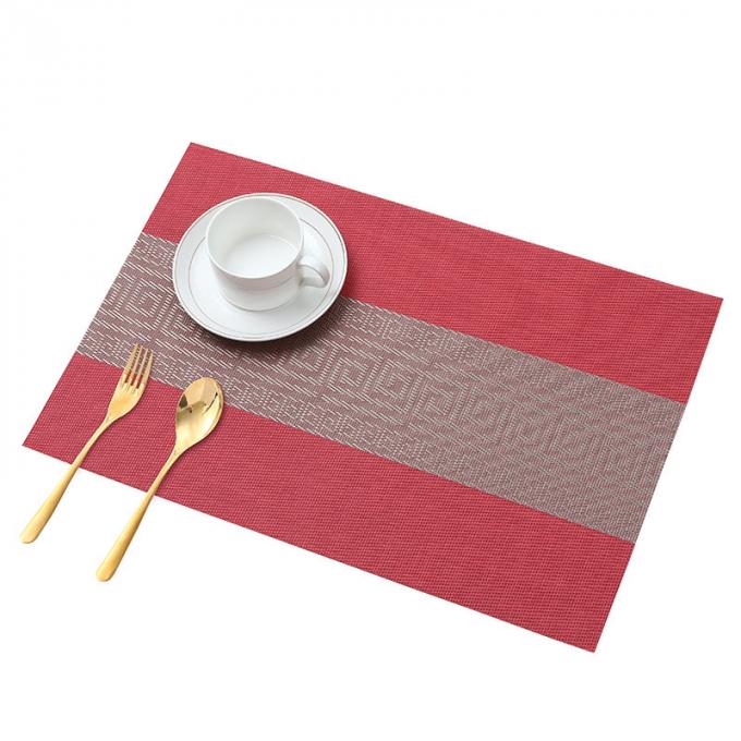 Table Placemats for Dining table in Textilene mesh fabric material place mats 0