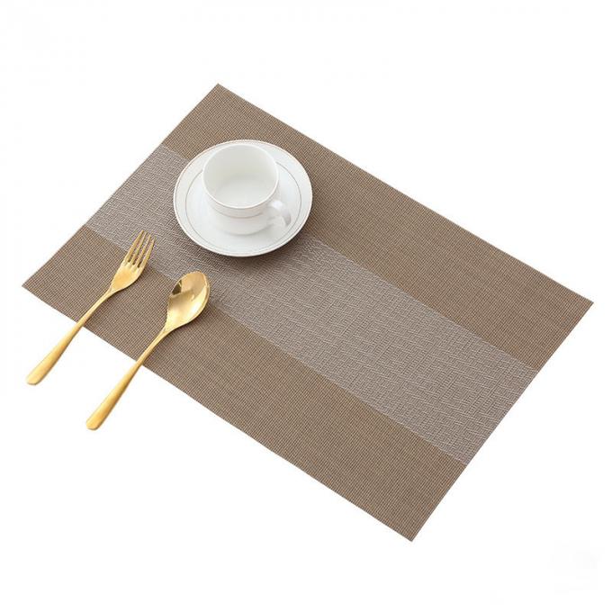 Table Placemats for Dining table in Textilene mesh fabric material place mats 2