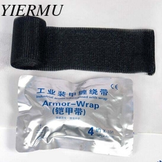 China industrial armor intertwined with wrap white color or black color armoring tape supplier