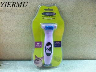 China 1.75'' long and short hair deshedding tool for pet cat supplier