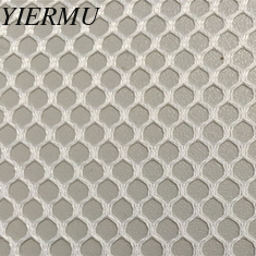 China Hexagonal mesh cloth 100% polyester material supplier