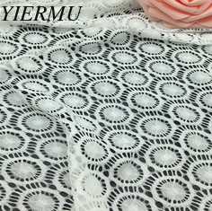 China Kam ammonia dot Stretch lace fabric supplier