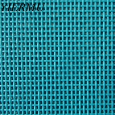 China Vinyl Coated Polyester Mesh Fabric Textilene Mesh Fabric safety mesh screen supplier