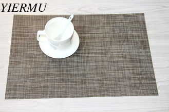 China PVC mats Adiabaticl Placemat Set - Reversible Textilene Tonal Placemats for coffee or porterhouse supplier