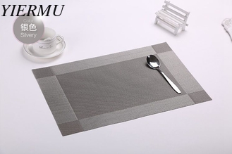 China Pointelle  Reversible Textilene Square Placemats  Textilene Placemat for Tabletop &amp; Flooring supplier