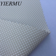 China Textilene® 525g white with beige color 2X2 mesh fabric for Umbrellas, curtain supplier