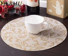 China Top grade jacquard weave Textilene coaster for coffee room supplier