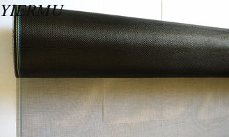 China Black color fiber glass mesh fabric screen Flame retardant fireproofing supplier
